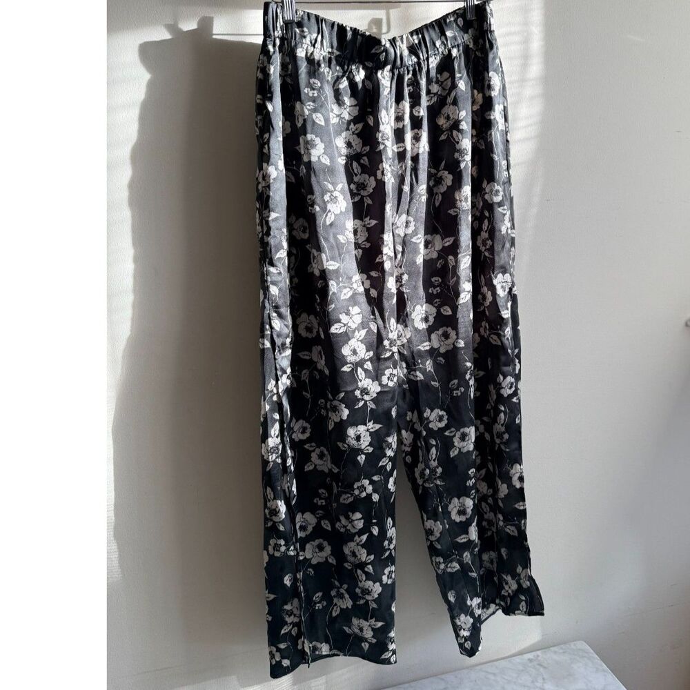 Raconteur Silky split leg pants NWT (Large, Petite.)